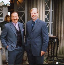 Albert Glöckner mit dem Schauspieler Götz George